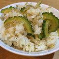 nigo2008's cooksnap of when they made ゴーヤの混ぜご飯.