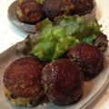 猫柳商店's cooksnap of when they made しいたけステーキ～高野豆腐詰め.
