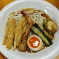海ガメの背中's cooksnap of when they made すごくおいしい！ある日の冷やし天ぷらうどん.