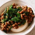 男の子4人のママもっち's cooksnap of when they made ニラ納豆.