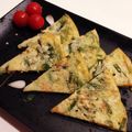 なつき☆ミ's cooksnap of when they made もっちもちニラチヂミ.