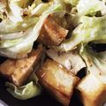 シバイヌりゅう's cooksnap of when they made アスパラキャベツと厚揚げのマヨポン炒め.