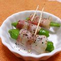 赤い電話's cooksnap of when they made ししとうのベーコン巻き.