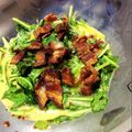 muumi☆'s cooksnap of when they made ✿ルッコラのサラダ♪卵黄ドレッシングで✿.