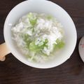 rrnk's cooksnap of when they made 幼児食♡キャベツとしらすの雑炊.