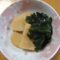 １１３８'s cooksnap of when they made たけのことわかめの煮物.