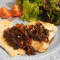 sora-tomato's cooksnap of when they made 白身魚ときのことトマトのバルサミコソース.