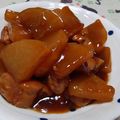 ほりっく★かぐや嬢's cooksnap of when they made 豚バラと大根の煮物.