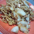 あき★チロルチョコ's cooksnap of when they made ツナとキャベ玉のオイマヨソース焼きそば.