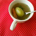 uzu1118's cooksnap of when they made 子メロンで〜コンソメスープ.