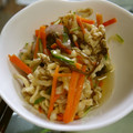 umizora's cooksnap of when they made 切り干し大根のごまあえ☆お手軽Ver..