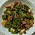 ビビとさっちん's cooksnap of when they made ゴーヤと厚揚げの味噌味チャンプル.