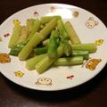 サトモユリア's cooksnap of when they made アスパラガスのごま和え.