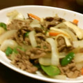 サトモユリア's cooksnap of when they made 牛肉とエリンギの山椒炒め.
