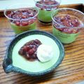 卯月のうさぎ２０１４'s cooksnap of when they made 抹茶のパンナコッタ.