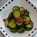 erika109's cooksnap of when they made 副菜に一品♪*ﾟ梅きゅうり.