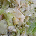 ぱど☆ちょ's cooksnap of when they made レタスの酢みそマヨネーズ和え.