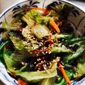 micmo's cooksnap of when they made しらす塩コンブでちゃちゃっとレタスソテー.
