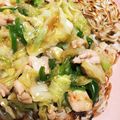 fumina4's cooksnap of when they made 蕎麦でﾍﾙｼｰ‼ﾊﾟﾘﾊﾟﾘ固焼きそば♪.