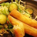 キトキト32's cooksnap of when they made インゲンとジャガイモの春巻き◎安くて簡単.