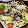 feleza's cooksnap of when they made 鶏肉のバジルとシソ炒め.