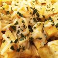 harumegmon's cooksnap of when they made ★簡単★貧乏★チーズ×さつまいも★.