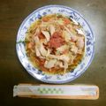 FALC's cooksnap of when they made さっぱり鶏肉で♪しそトマトそうめん.