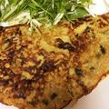 チョコあず's cooksnap of when they made チーズ入りの餃子オムレツ.