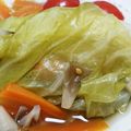 とま10's cooksnap of when they made 簡単美味しい☆ウィンナーのロールキャベツ.