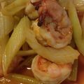 東洋カメリア's cooksnap of when they made ★セロリと海老のチリソース炒め★.