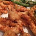 rose２号's cooksnap of when they made 1歳でも食べやすい‼︎鶏むねフリット♪.