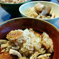 ＊ちいさなしま＊'s cooksnap of when they made 舞茸とごぼうの炊き込みご飯.