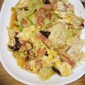 クック0YJRDJ☆'s cooksnap of when they made 生姜風味＊しめじ・豚こま・レタス炒め.