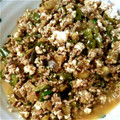 жゆきにゃж's cooksnap of when they made 茄子と豆腐と挽き肉の炒めもの.