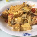 いぐれい's cooksnap of when they made 絹揚げときのこのオーロラソース炒め.