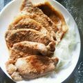 ibuぱんだぐみ's cooksnap of when they made 豚肉の生姜焼き.