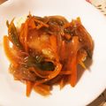 10Luna's cooksnap of when they made 揚げない鯵の甘酢あんかけ.
