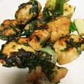うなちゃん！'s cooksnap of when they made 鶏ささみ ♪ 紫蘇まぶし焼き ♪.