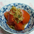 みらくみらく's cooksnap of when they made トマトの和風しらすサラダ.