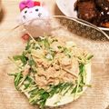 yuka119's cooksnap of when they made 簡単！水菜とツナのサラダ.