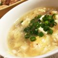 NNWW's cooksnap of when they made 豚しゃぶのスープで酸辣湯.