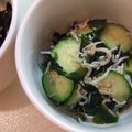 アコンク's cooksnap of when they made 10分で副菜①ワカメとしらすのポン酢和え.