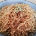 chikarinco's cooksnap of when they made しらたきとアマランサスの甘辛煮.