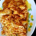 ﾌﾞﾌﾞ's cooksnap of when they made 余ったキムチで。簡単キムチ炒飯.