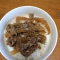 クックVM6SZN☆'s cooksnap of when they made ダーリンに教わった牛丼～すき焼き風～.