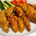 お肉子's cooksnap of when they made パパに捧げる★柔らか鶏の唐揚げ.