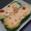 宮古☮'s cooksnap of when they made 簡単 卵のピーマンカップ♪.