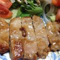 こぶ99's cooksnap of when they made 簡単 味噌豚.