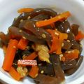 はびﾁｬﾝ's cooksnap of when they made こんにゃくのきんぴら.