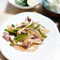 ＴＯＭＯＷＡＴ's cooksnap of when they made イカとニンニクの芽の炒め物♪.